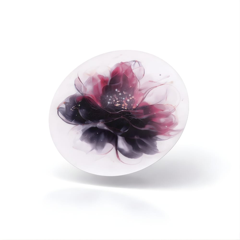 Cache-tétons à motif fleur pour petites poitrines – Pétales Fières